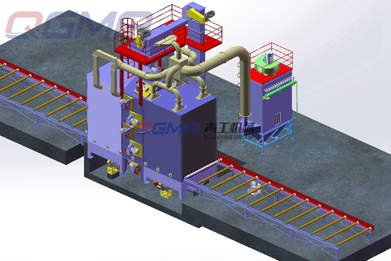 鋼結(jié)構(gòu)拋丸機(jī)的運(yùn)作